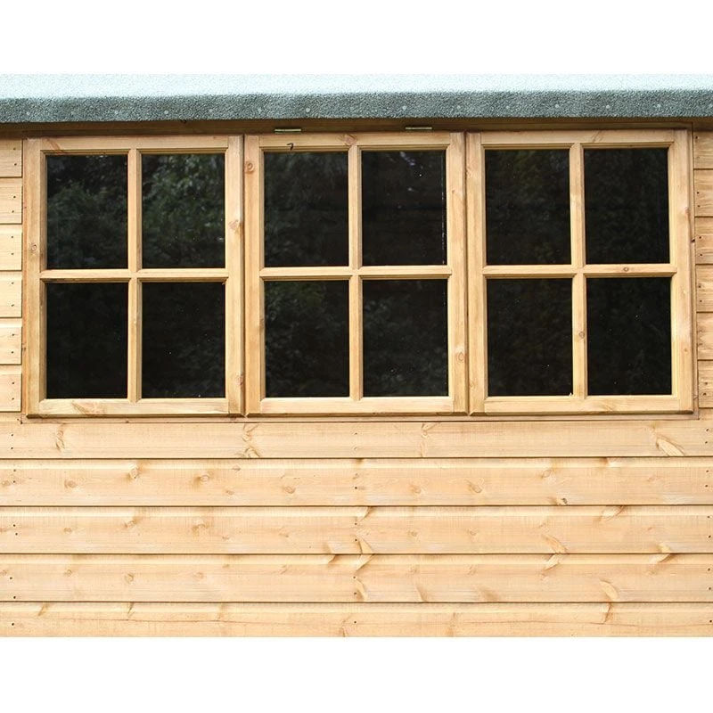 10' X 6' Traditional Heavy Duty Shiplap Apex Wooden Garden Shed (3.05m X 1.83m) 12 10' X 6' Traditional Heavy Duty Shiplap Apex Wooden Garden Shed (3.05m X 1.83m) - Image 10