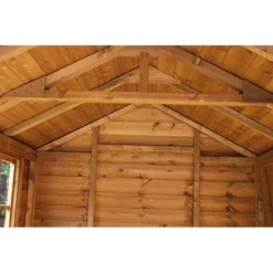 12' X 6' Traditional Heavy Duty Shiplap Apex Wooden Garden Shed (3.66m X 1.83m) -Zen Gardenia Sales heavy duty apex sheds feature3 min 2