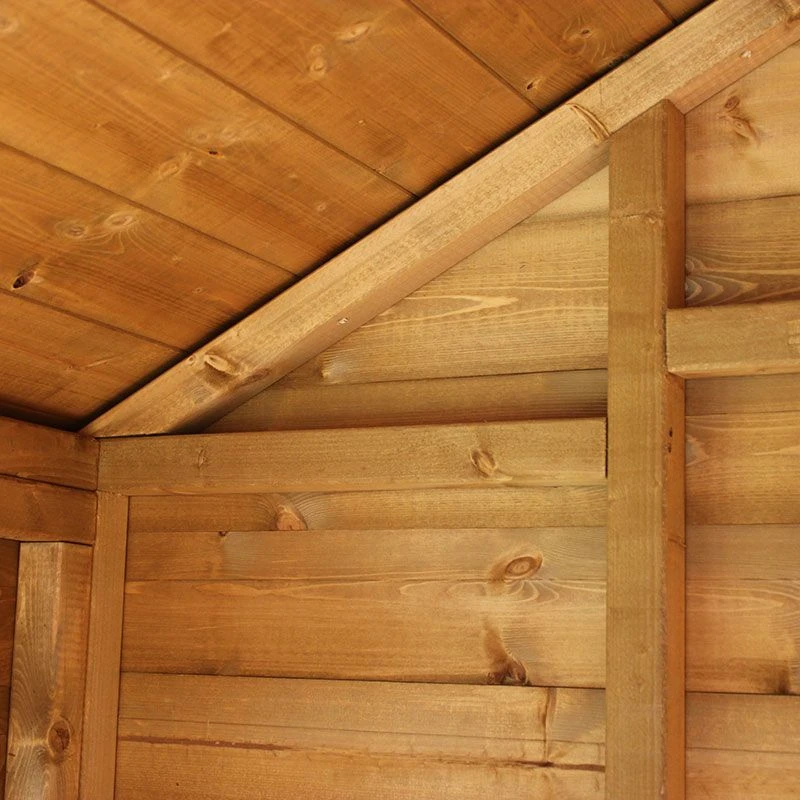 10' X 6' Traditional Heavy Duty Shiplap Apex Wooden Garden Shed (3.05m X 1.83m) 16 10' X 6' Traditional Heavy Duty Shiplap Apex Wooden Garden Shed (3.05m X 1.83m) - Image 14