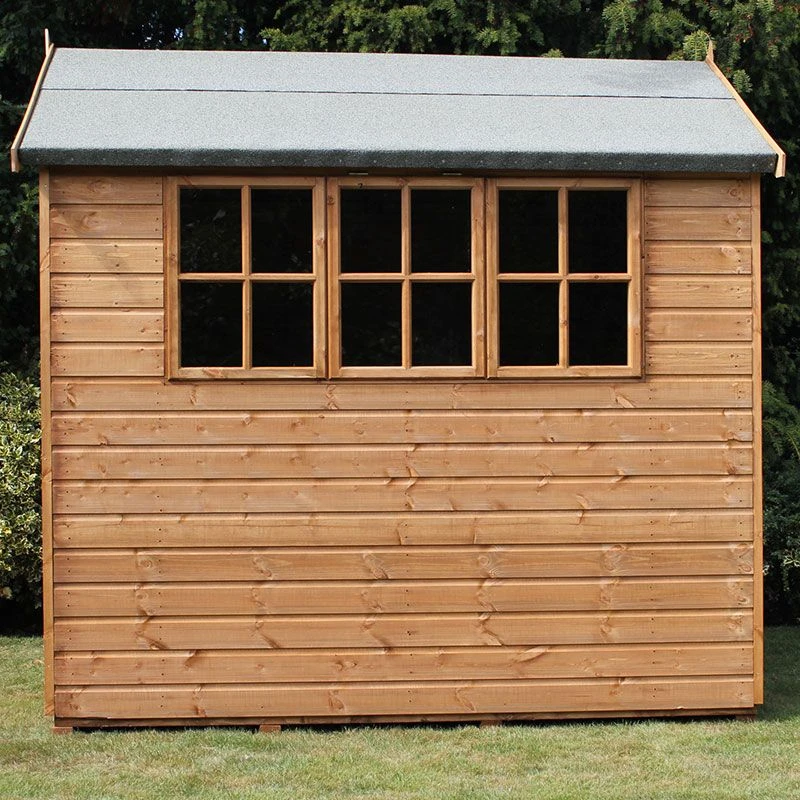 10' X 6' Traditional Heavy Duty Shiplap Apex Wooden Garden Shed (3.05m X 1.83m) 8 10' X 6' Traditional Heavy Duty Shiplap Apex Wooden Garden Shed (3.05m X 1.83m) - Image 6