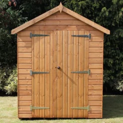 12' X 12' Traditional Heavy Duty Shiplap Apex Wooden Garden Shed (3.66m X 3.66m) -Zen Gardenia Sales heavy duty apex sheds insitu5 min 9