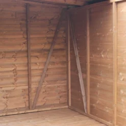 14' X 10' Traditional Heavy Duty Shiplap Pent Wooden Garden Shed (4.28m X 3.05m) -Zen Gardenia Sales heavy duty pent sheds feature3 min 2