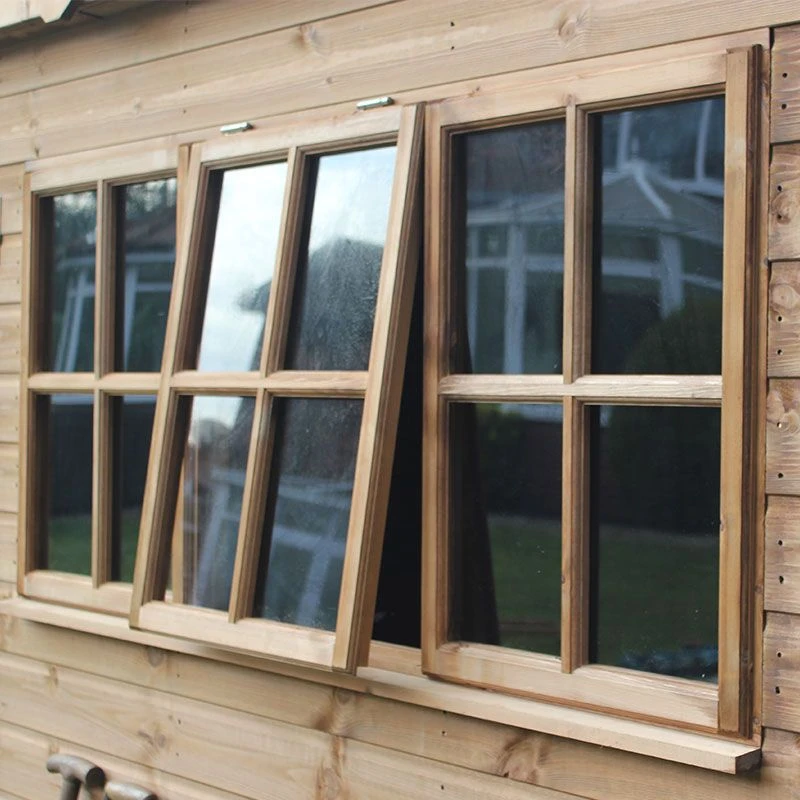 8' X 8' Traditional Heavy Duty Shiplap Pent Wooden Garden Shed (2.44m X 2.44m) 13 8' X 8' Traditional Heavy Duty Shiplap Pent Wooden Garden Shed (2.44m X 2.44m) - Image 11