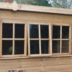 10' X 8' Traditional Heavy Duty Shiplap Pent Wooden Shed (3.05m X 2.44m) -Zen Gardenia Sales heavy duty pent sheds feature5 min 1