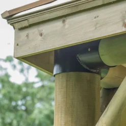 12'x10' (3.6x3.1m) Luxury Wooden Garden Gazebo With New England Cedar Roof - Seats Up To 10 People -Zen Gardenia Sales hgg36mnecin garden gazebo support 2