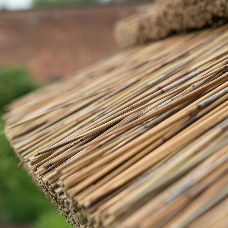 13'x12' (4x3.5m) Luxury Wooden Furnished Garden Gazebo With Country Thatch Roof - Seats Up To 15 People 9 13'x12' (4x3.5m) Luxury Wooden Furnished Garden Gazebo With Country Thatch Roof - Seats Up To 15 People - Image 7