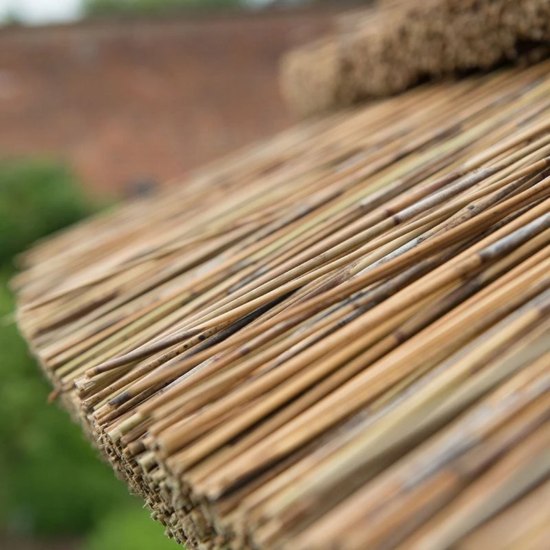 13'x12' (4x3.5m) Luxury Wooden Garden Gazebo With Thatched Roof - Seats Up To 15 People 9 13'x12' (4x3.5m) Luxury Wooden Garden Gazebo With Thatched Roof - Seats Up To 15 People - Image 7