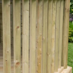 13'x12' (4x3.5m) Luxury Wooden Garden Gazebo With Thatched Roof - Seats Up To 15 People 28 13'x12' (4x3.5m) Luxury Wooden Garden Gazebo With Thatched Roof - Seats Up To 15 People -Zen Gardenia Sales hgg4mctrlcin garden gazebo balustrades