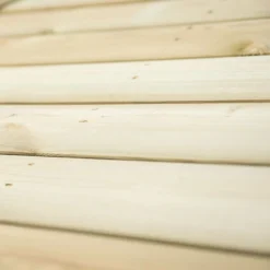 13'x12' (4x3.5m) Luxury Wooden Furnished Garden Gazebo With Traditional Timber Roof - Seats Up To 15 People -Zen Gardenia Sales hgg4mttcfin 4m timber roof furnished cream roof1