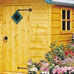 4' X 4' Shire Hide Kids Wooden Playhouse (1.19m X 1.19m) 9 4' X 4' Shire Hide Kids Wooden Playhouse (1.19m X 1.19m) -Zen Gardenia Sales hide0404dsl 1aa close up1 min