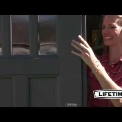 10' X 8' Lifetime New Edition Single Entrance Plastic Shed (3.05m X 2.44m) -Zen Gardenia Sales hqdefault 419 2