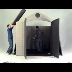 11' X 21' Lifetime Heavy Duty Plastic Shed (3.16m X 6.2m) -Zen Gardenia Sales hqdefault 440 5