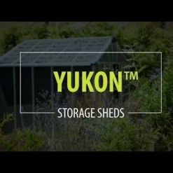 11' X 13.1' Palram Canopia Yukon Dark Grey Skylight Plastic Shed (3.32m X 3.93m) 20 11' X 13.1' Palram Canopia Yukon Dark Grey Skylight Plastic Shed (3.32m X 3.93m) -Zen Gardenia Sales hqdefault 441 3