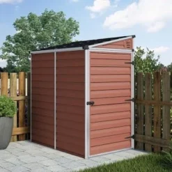 4' X 6' Palram Canopia Grey Skylight Pent Plastic Shed (1.17m X 1.77m) 18 4' X 6' Palram Canopia Grey Skylight Pent Plastic Shed (1.17m X 1.77m) -Zen Gardenia Sales hqdefault 442 1