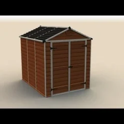 6' X 10' Palram Canopia Grey Skylight Plastic Shed (1.85m X 3.04m) -Zen Gardenia Sales hqdefault 58 2