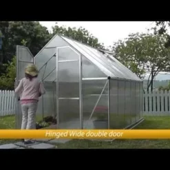 8'x12' Palram Canopia Essence Large Walk In Aluminium Framed Greenhouse (2.4x3.6m) 21 8'x12' Palram Canopia Essence Large Walk In Aluminium Framed Greenhouse (2.4x3.6m) -Zen Gardenia Sales hqdefault 58 4