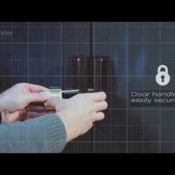 6' X 7' Yardmaster Castleton Anthracite Metal Shed (2.02m X 2.17m) -Zen Gardenia Sales hqdefault 595 1