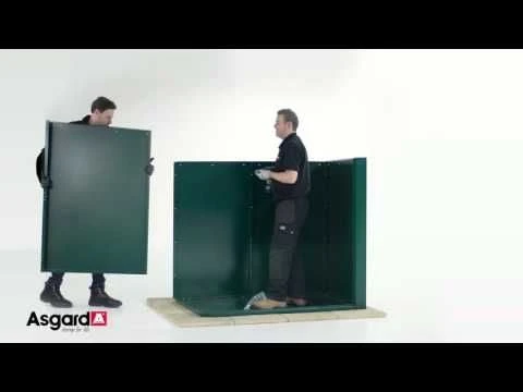 5' X 3' Asgard Securestore Metal Shed (1.5m X 0.95m) 11 5' X 3' Asgard Securestore Metal Shed (1.5m X 0.95m) - Image 9