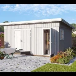 15' X 11' Palmako Kalle (88mm) Premium Multi-room Shed (4.5m X 3.3m) 14 15' X 11' Palmako Kalle (88mm) Premium Multi-room Shed (4.5m X 3.3m) -Zen Gardenia Sales hqdefault 602 64