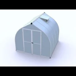 8'x12' Palram Canopia Bella Large Walk In Silver Aluminium Framed Greenhouse (2.4x3.6m) -Zen Gardenia Sales hqdefault 60 3