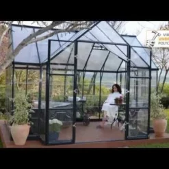 12'x10' Palram Canopia Victory Orangery Large Walk In Polycarbonate Greenhouse (3.6x3m) -Zen Gardenia Sales hqdefault 60 6