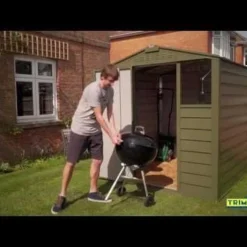 6' X 3' Trimetals Premium Titan 630 Metal Shed (1.76m X 1.01m) -Zen Gardenia Sales hqdefault 624 38