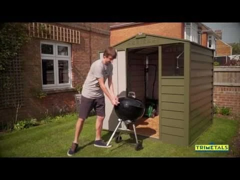 10' X 8' Trimetals Premium Titan 108 Metal Shed (2.98m X 2.37m) 6 10' X 8' Trimetals Premium Titan 108 Metal Shed (2.98m X 2.37m) - Image 4