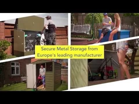 10' X 8' Trimetals Premium Titan 108 Metal Shed (2.98m X 2.37m) 7 10' X 8' Trimetals Premium Titan 108 Metal Shed (2.98m X 2.37m) - Image 5