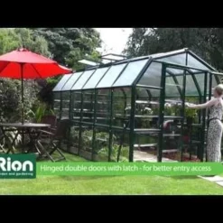 Palram Canopia Rion Grand Gardner 8x8 Green Greenhouse -Zen Gardenia Sales hqdefault 77 1