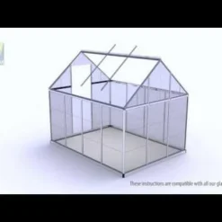 6'x8' Palram Canopia Mythos Walk In Silver Polycarbonate Greenhouse (1.8x2.4m) 18 6'x8' Palram Canopia Mythos Walk In Silver Polycarbonate Greenhouse (1.8x2.4m) -Zen Gardenia Sales hqdefault 81 3