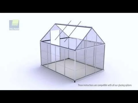 6'x8' Palram Canopia Mythos Walk In Silver Polycarbonate Greenhouse (1.8x2.4m) 10 6'x8' Palram Canopia Mythos Walk In Silver Polycarbonate Greenhouse (1.8x2.4m) - Image 9