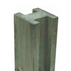 7'11" X 3.7" X 3.7" Forest Planed H Slotted Fence Post (2.4m X 94mm X 94mm) -Zen Gardenia Sales htprstphd 1