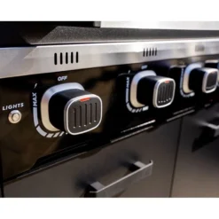 Norfolk Grills Infinity 500 Burner Gas BBQ Grill -Zen Gardenia Sales infin500 sb grill feature10 min