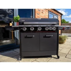 Norfolk Grills Infinity 500 Burner Gas BBQ Grill -Zen Gardenia Sales infin500 sb grill insitu3 min