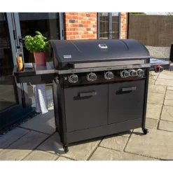 Norfolk Grills Infinity 500 Burner Gas BBQ Grill -Zen Gardenia Sales infin500 sb grill insitu4 min