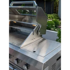 Norfolk Grills Absolute Pro 6 Burner Luxury Gas BBQ Grill + Kitchen -Zen Gardenia Sales kitchen 600 absolute pro 6 burner feature3 min