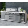 Norfolk Grills Absolute Pro 6 Burner Luxury Gas BBQ Grill + Kitchen -Zen Gardenia Sales kitchen 600 absolute pro 6 burner insitu1 min 1
