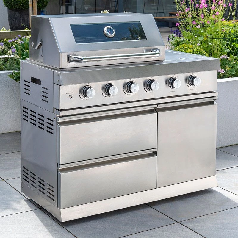 Norfolk Grills Absolute 4 Burner Gas BBQ Grill 3 Norfolk Grills Absolute 4 Burner Gas BBQ Grill