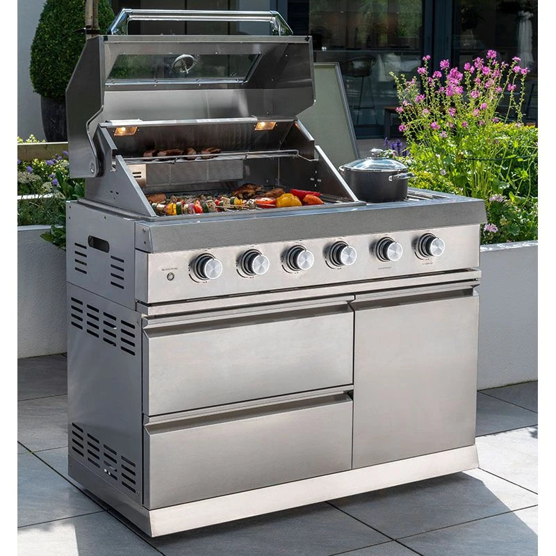 Norfolk Grills Absolute 4 Burner Gas BBQ Grill 4 Norfolk Grills Absolute 4 Burner Gas BBQ Grill - Image 2