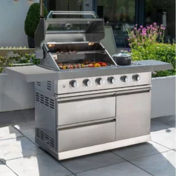 Norfolk Grills Absolute 4 Burner Gas BBQ Grill 13 Norfolk Grills Absolute 4 Burner Gas BBQ Grill -Zen Gardenia Sales kitchen400 sb absolute 4 burner insitu4 min