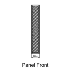 Forest 5'11" X 1' Wisley Diamond Lattice Trellis Panel (1.8m X 0.3m) -Zen Gardenia Sales knl300 02