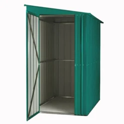 4' X 8' Globel Lean-To Heritage Green Metal Shed (1.24m X 2.42m) 28 4' X 8' Globel Lean-To Heritage Green Metal Shed (1.24m X 2.42m) -Zen Gardenia Sales lean to 4 1 min 1