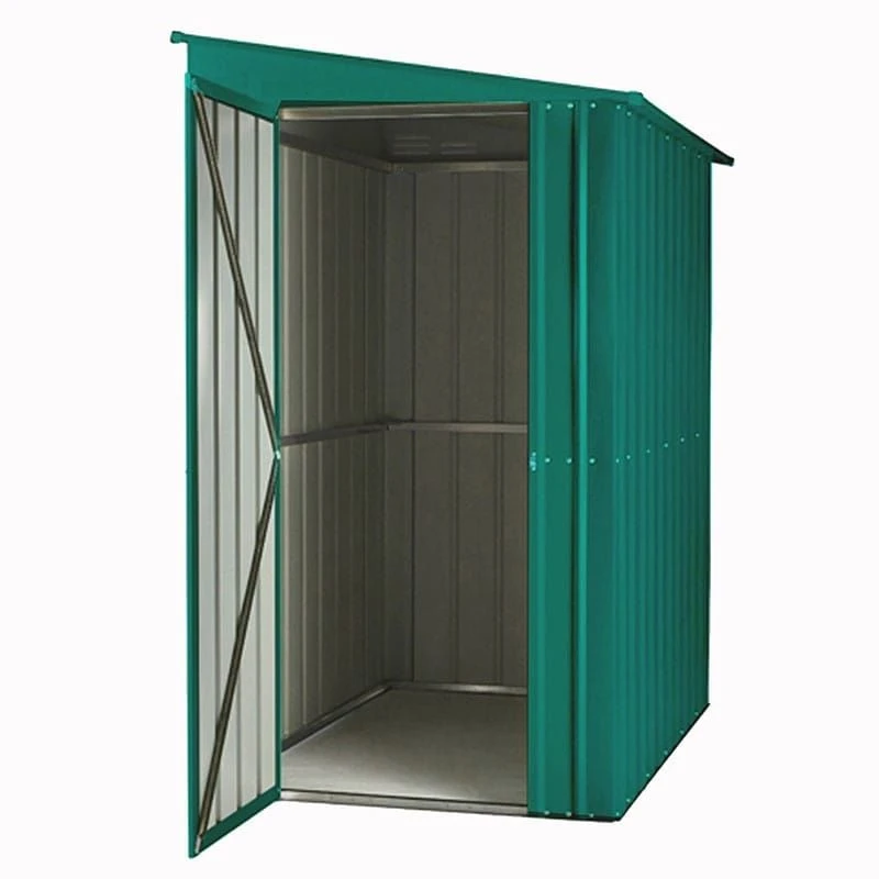 4' X 8' Globel Lean-To Heritage Green Metal Shed (1.24m X 2.42m) 13 4' X 8' Globel Lean-To Heritage Green Metal Shed (1.24m X 2.42m) - Image 11