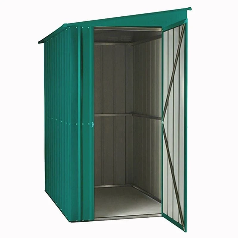 4' X 8' Globel Lean-To Heritage Green Metal Shed (1.24m X 2.42m) 14 4' X 8' Globel Lean-To Heritage Green Metal Shed (1.24m X 2.42m) - Image 12
