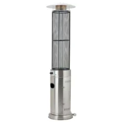 Lifestyle Emporio Flame Gas Patio Heater - Silver