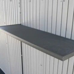 8' X 7.5' Lifetime Special Edition Heavy Duty Plastic Shed (2.43m X 2.28m) 26 8' X 7.5' Lifetime Special Edition Heavy Duty Plastic Shed (2.43m X 2.28m) -Zen Gardenia Sales lifetime 8x7 shelf 2