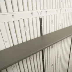 8' X 7.5' Lifetime Special Edition Heavy Duty Plastic Shed (2.43m X 2.28m) 25 8' X 7.5' Lifetime Special Edition Heavy Duty Plastic Shed (2.43m X 2.28m) -Zen Gardenia Sales lifetime 8x7 shelf