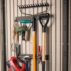 8' X 7.5' Lifetime Special Edition Heavy Duty Plastic Shed (2.43m X 2.28m) 19 8' X 7.5' Lifetime Special Edition Heavy Duty Plastic Shed (2.43m X 2.28m) -Zen Gardenia Sales lifetime 8x7 tool rack