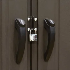 15' X 8' Lifetime Dual Entrance Plastic Shed (4.47m X 2.34m) -Zen Gardenia Sales lifetime15x8de 08