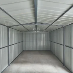 10' X 19' Globel Anthracite Grey Double Door Metal Workshop (3.07m X 5.88m) 27 10' X 19' Globel Anthracite Grey Double Door Metal Workshop (3.07m X 5.88m) -Zen Gardenia Sales lotus1019wsag lotus 10x19 hinged workshop cutout1 5